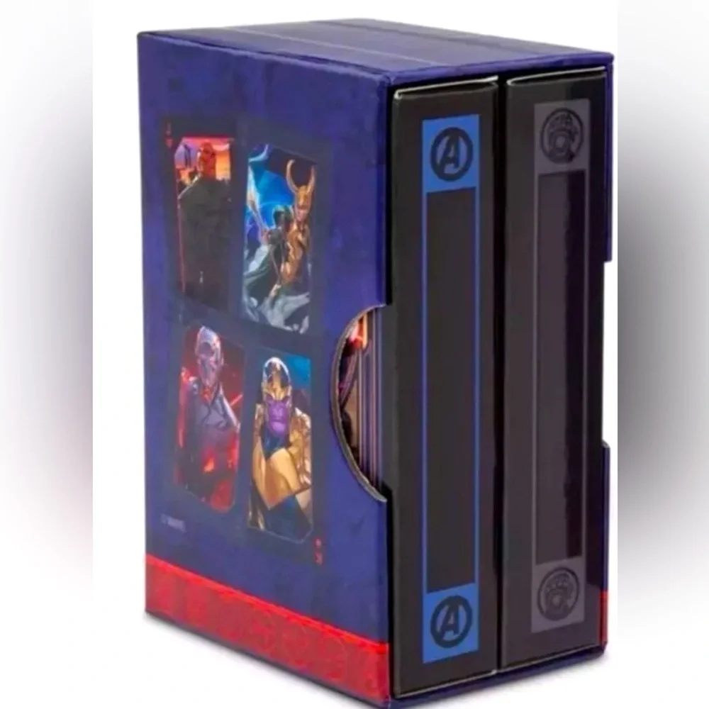 DISNEY MARVEL Heroes and Villains Playing Cards – 2-Pack Card Deck NEW